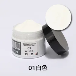 Premium Leather Repair Kit for Cars - Restore and Revitalize Auto Interiors and Accessories (White)