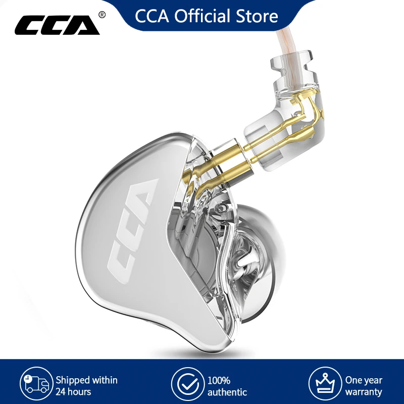 Проводные Hi-Fi наушники CCA CRA с функцией шумоподавления | Электроника