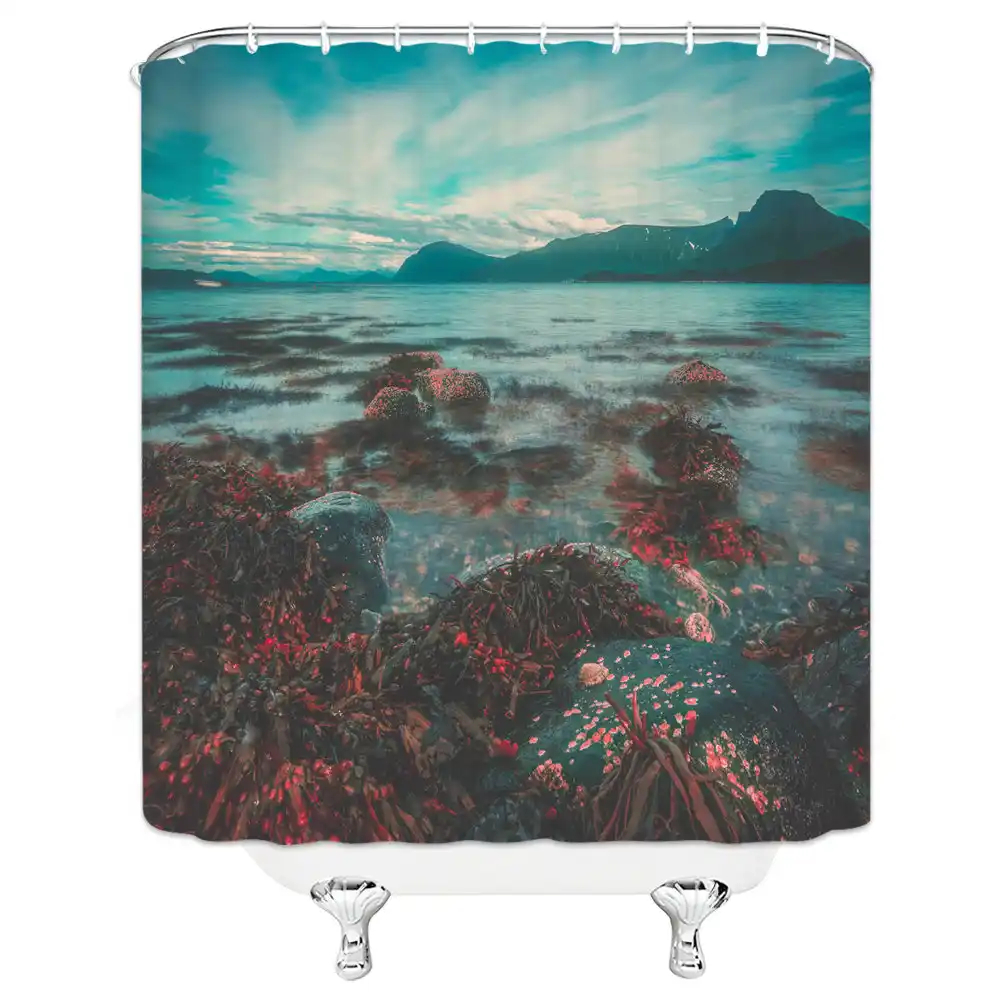 Get Chuveiro de tecido cortinas tema da praia For Android Free