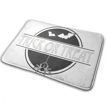 

CHARM HOME Bat Fly Trick Or Treat HalloweenCarpet 15.7" X 23.5" Custom Living Room Bedroom Anti-slip Entrancet Mat 40X60CM