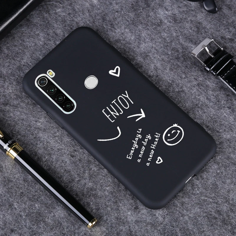 069 Lamo чехол матовый чехол для телефона Xiaomi Redmi Note 8T Мягкий силиконовый чехол для Redmi Note 8T 8 8A простой черный художественный чехол - Цвет: 069