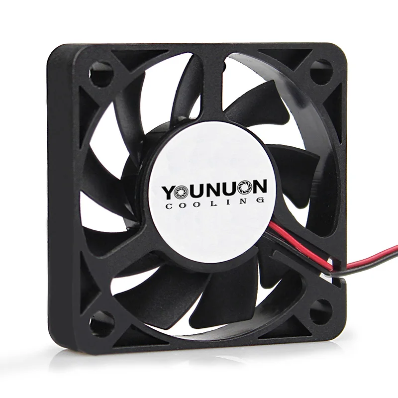 Ventilador de Refrigeração sem Escova dc Peças Rolamento Esférico Duplo 50x50x10 mm 50 mm 5cm 5v 12v 24v - Imagem 3