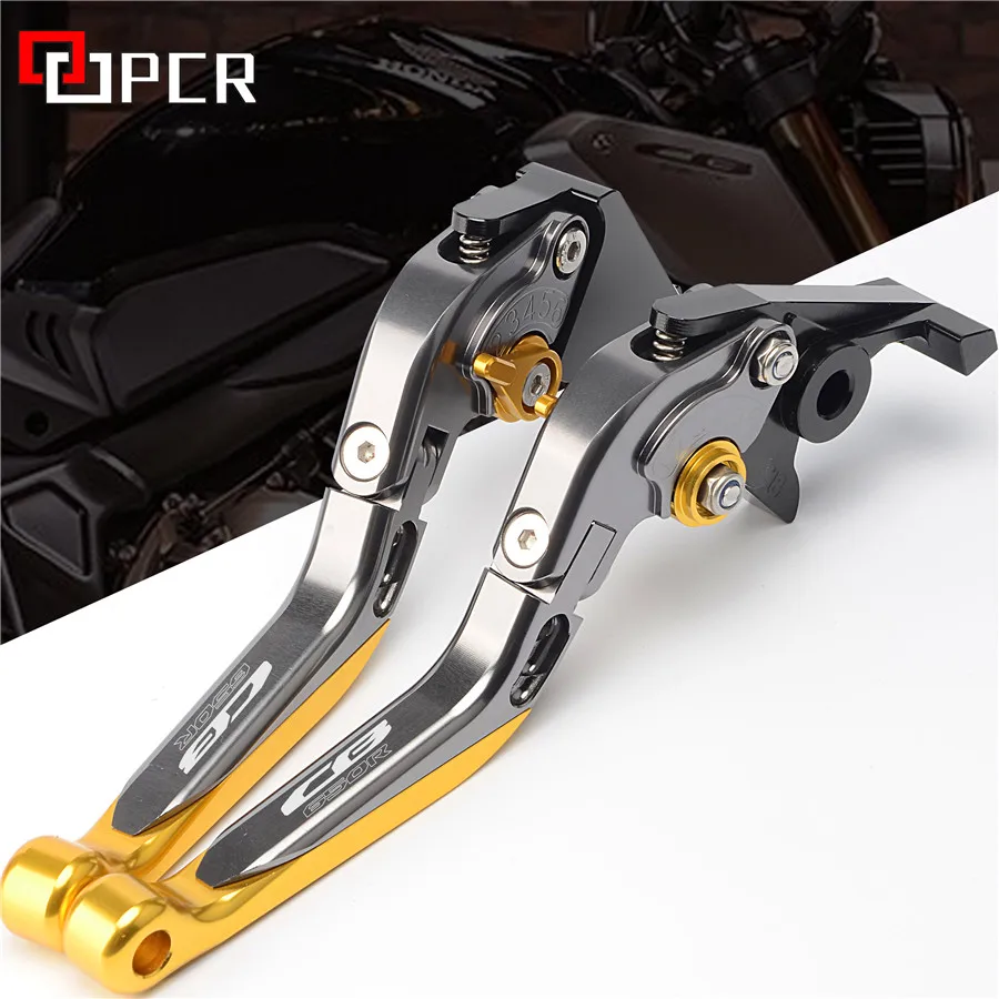 

With CB 650R LOGO Motorcycle CNC Brake Clutch Levers Fit For Honda CB650R 2019-2020