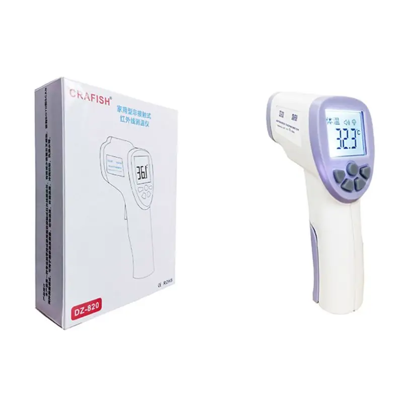 

LCD Digital Non-contact Infrared Thermometer Forehead Body Temperature Meter G8TB