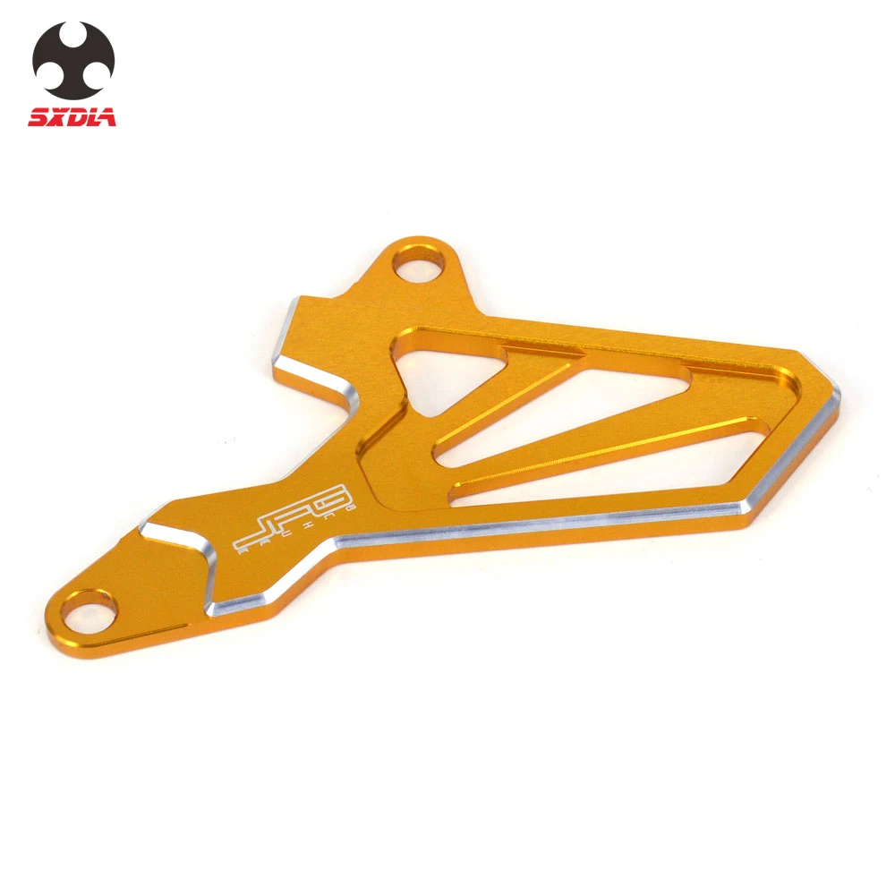Мотоцикл золото CNC Звездочка крышка гвардии защиты для Suzuki DRZ400S DRZ400SM 2000- 2011 2012 2013 2001 2005 2006