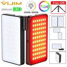 VIJIM R316 Foldable RGB Video Light Lighting for Photography 2600K-12000K 3200mAh RGB LED Video Camera Light Vlog Fill Light