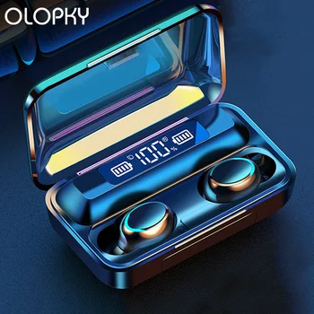 

Wireless Headphones Bluetooth Earphones TWS Touch Earbuds Sport Waterproof Headsets Power Display Earphone For IPhone Android