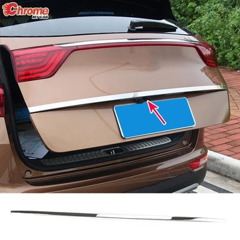 

For Kia Sportage QL 2017 2018 2019 2020 Chrome Rear Trunk Lid Tailgate Cover Trim Hatch Door Handle Molding Strip Car Styling