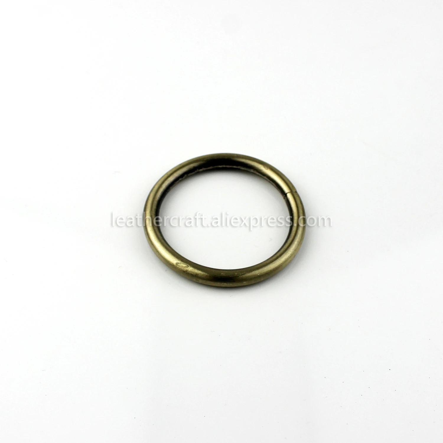 Bronze 1 x Solid Metal Open-end O Ring Belt Buckle Leather Craft Garment Bag Strap Hardware accessories More Sizes 4.8mm Thickness - Цвет: Bronze