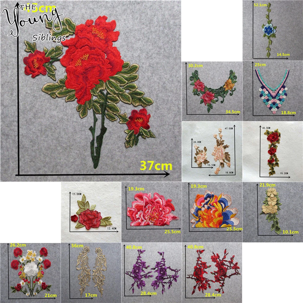 

Popular Lace Neckline DIY Sewing Cheongsam Decorative Fabric Embroidery Applique Beautiful Lace Collar Clothing Accessories