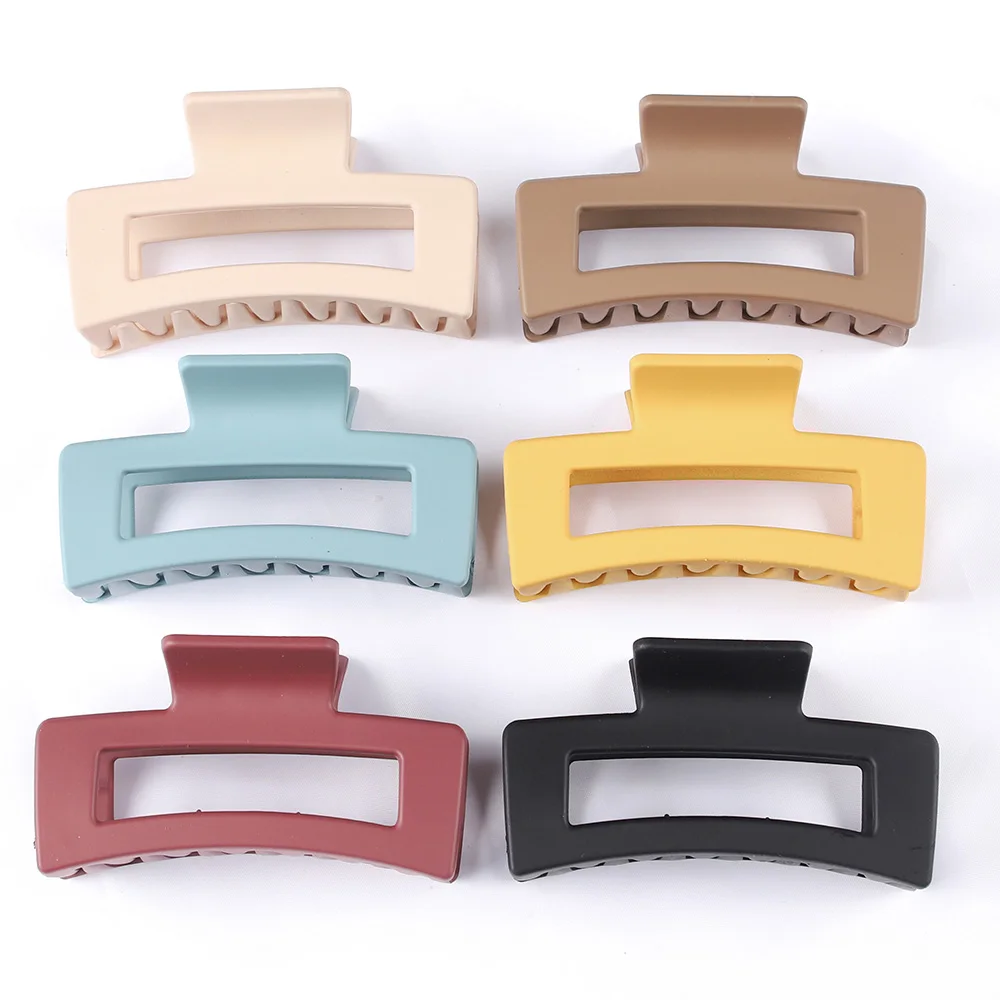 10pcs car ash tray plastic ashtray fluorescence smoke cup cenicero cendrier herb tobacco container cigarette smoking accessorie Women Girls Solid Matte Plastic Hair Claws Hair Clips Headwear Geometric Hollow Large Size Hairpin Crab Barrette Hair Accessorie