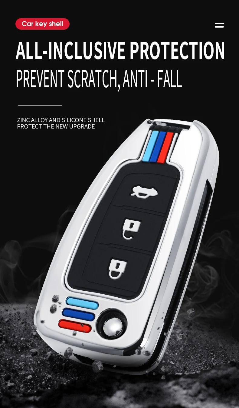 Custodia per chiave auto in lega di zinco per Nissan Qashqai J11 Xtrail Murano MAXIMA ALTIMA Juke Micra Tiida Pulsar2014-2018 portachiavi - H19ab77468e5f424eb1a3fc2d19e1a3c8Q