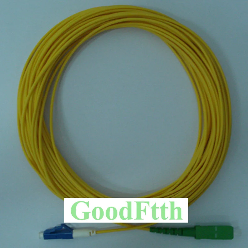 Волоконный патч-корд LC-SC/APC SC/APC-LC/UPC SM Simplex GoodFtth 100-500 м