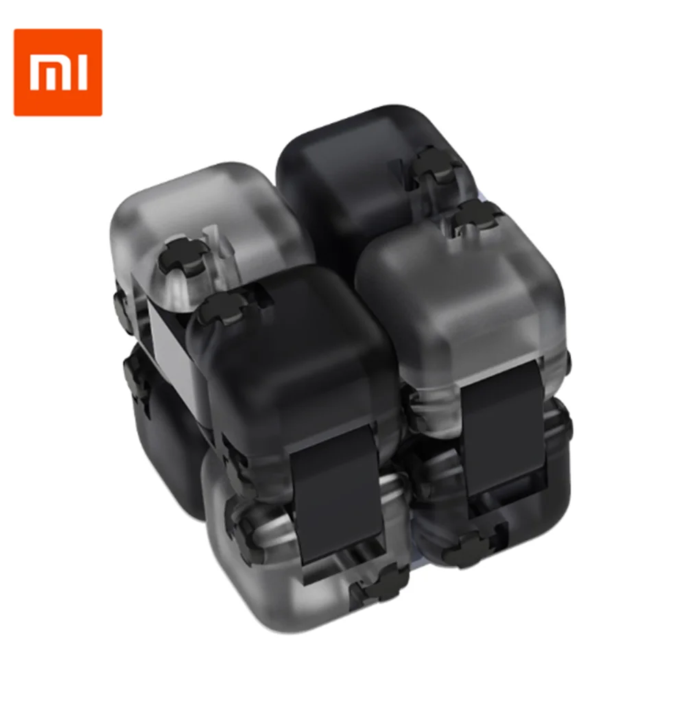 Оригинальный Xiaomi красочные кубики Спиннер палец кирпичи мини строительные блоки