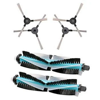 

For Proscenic 780T 790T Sweeping Robot Roller Brush Side Brush Accessories Smart Home Side Brush ( 2X Roller Brush+4X Side Brush