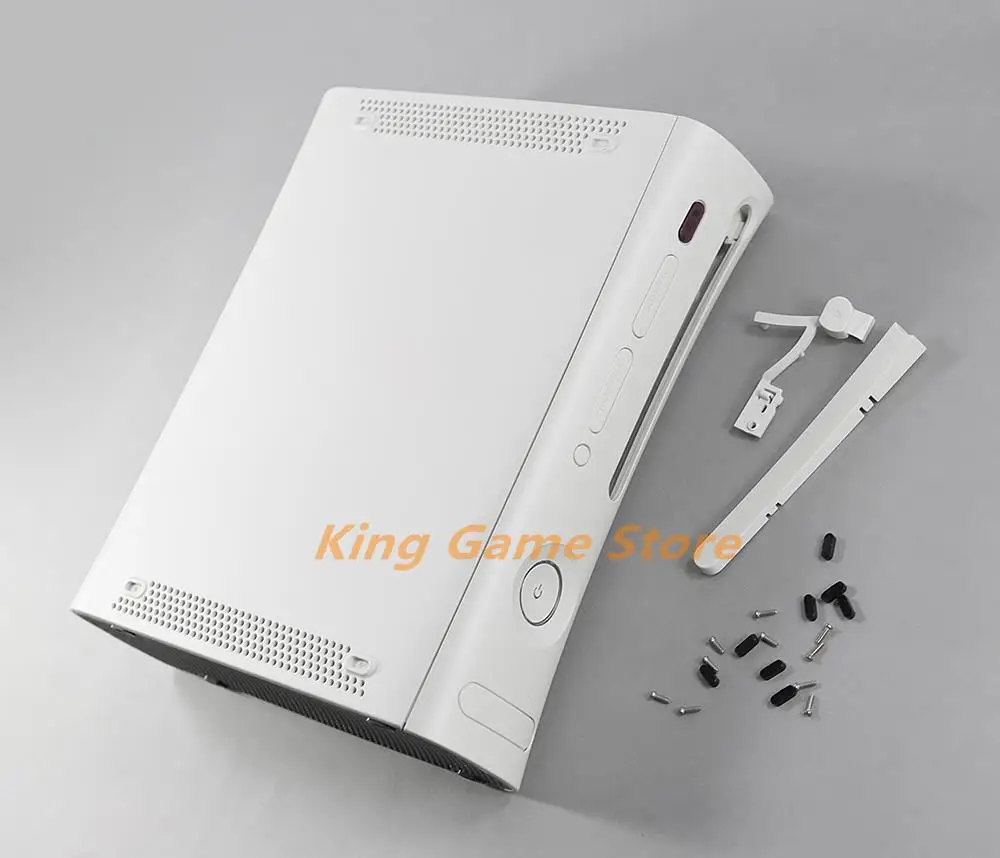 XBOX360アタッシュケース for xbox360 Black white Full set Housing Shell Case with