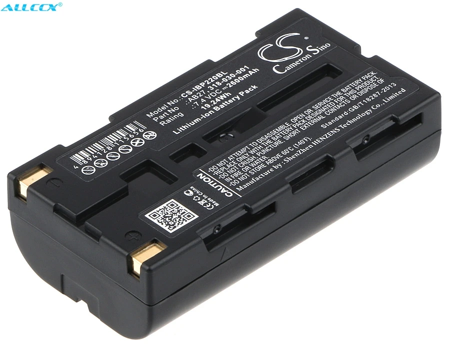 Кэмерон Sino 2600mAh аккумулятор 318-030-001318-030-002318-040-001, AB27 для Intermec PB2, PB3