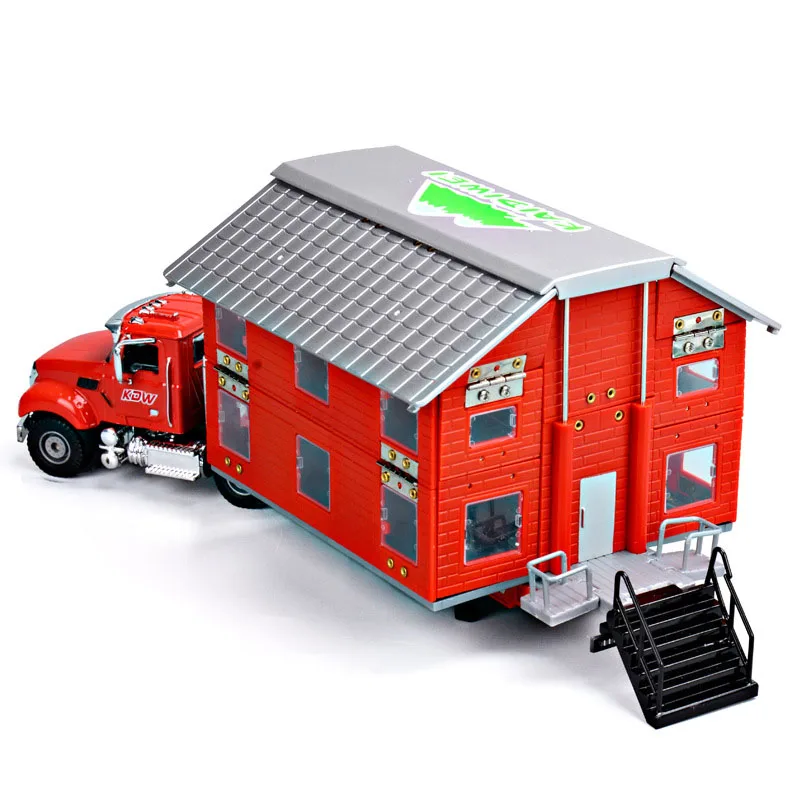 1/50 двухслойная деформационная модель игрушечного автомобиля из сплава, литая под давлением, металлический вагон, игрушки для детей, подарки для детей