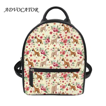 

Korean Style Girls' Backpack New Fashion Small Back Pack Flower Animals Printing Women Shoulder Hand Bags Female Bagpack Bolsa