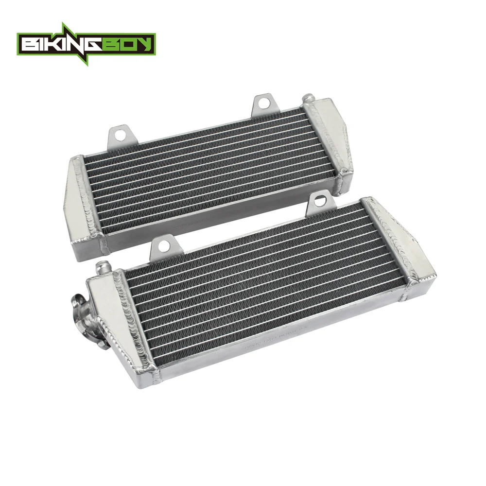 Best Price BIKINGBOY For HUSQVARNA FS 450 FC 450 2016 2017 2018 FE 450 501 2017 2018 MX Aluminum Engine Water Cooling Radiators Coolers