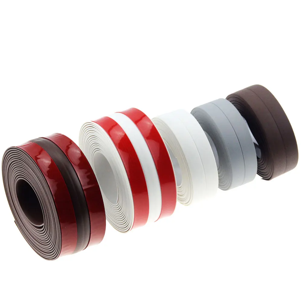 

1Pcs Waterproof Mold Proof Adhesive Tape Durable Use PVC Material Kitchen Bathroom Wall Sealing Tape Gadgets