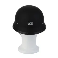 M/L/XL Motorcycle Helmet Matte Black German Style Vintage Durable Half Face German Helmet Motorcycle Helmet Hot Selling