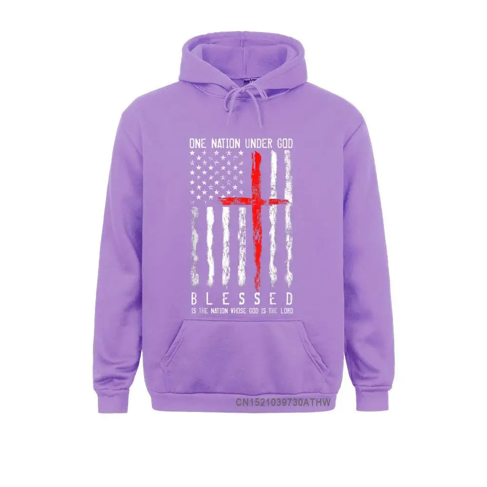 Hoodies Hoods Patriotic Christian Tshirts quot Blessed quot One Nation Under God__5091 Mother Day Long Sleeve  Women's Sweatshirts Geek Cheap Patriotic Christian Tshirts quot Blessed quot One Nation Under God__5091purple