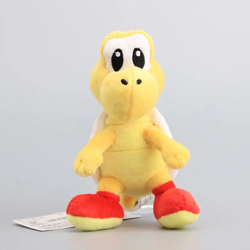15 см Mario Koopa Troopa плюшевые игрушки кукла Мягкая красная и зеленая черепаха животные игрушки Дети Рождество подарок на день рождения - Цвет: Red Koopa Troopa