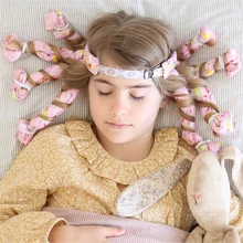 

CKN Wholesale Octopus Wave Hair Accessories Curling Iron Sleeping Hair Roll No Heat Curling Iron Home Hair Accessories Set