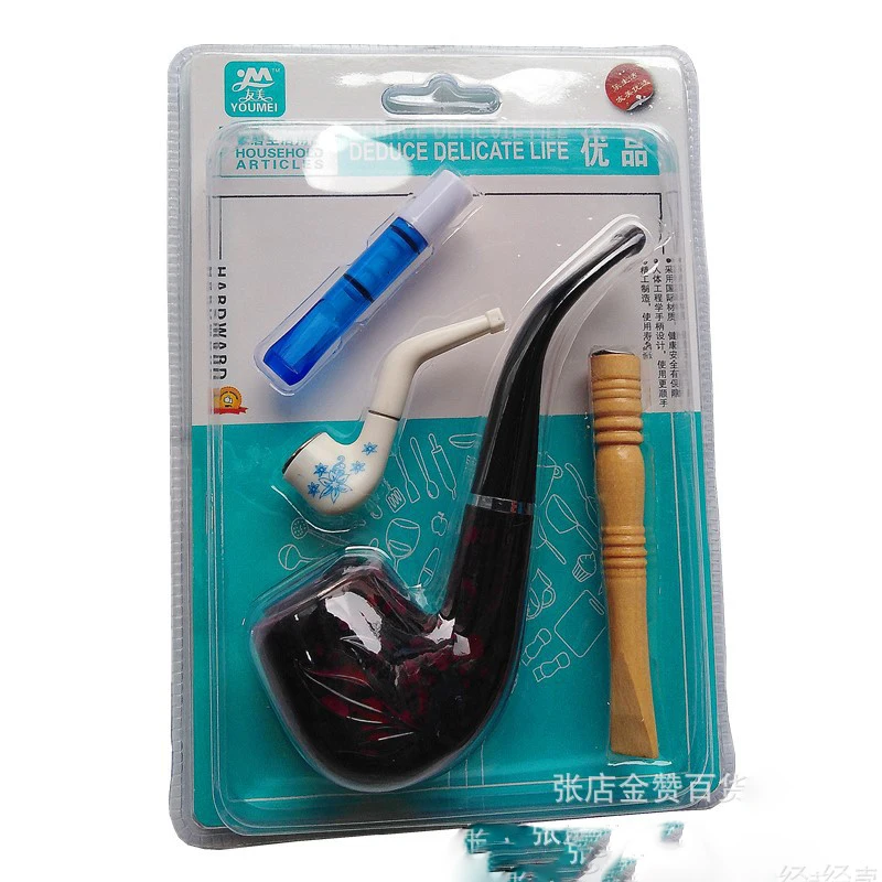 

Filter Cigarette Holder Set Cleanable Filter Pipe Easy To Carry Cigarettes Fashion Filter Cigarette Holder Gadgets for Men