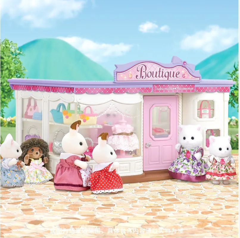 Semipkg детская Sylvanian Families игрушка модный бутик девичий игровой дом кукла игрушка 5234