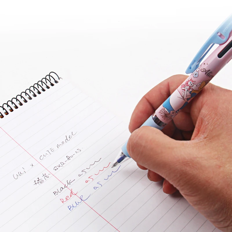 1 шт Uni Jetstream disney Limited Трехцветная многофункциональная шариковая ручка SXN-189DS канцелярские принадлежности для студентов 0,5 мм