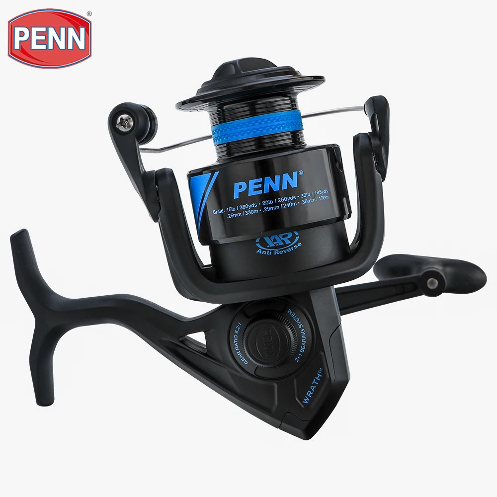 Спиннинговая Рыболовная катушка PENN wanger 2500 8000 легкий коррозионно стойкий