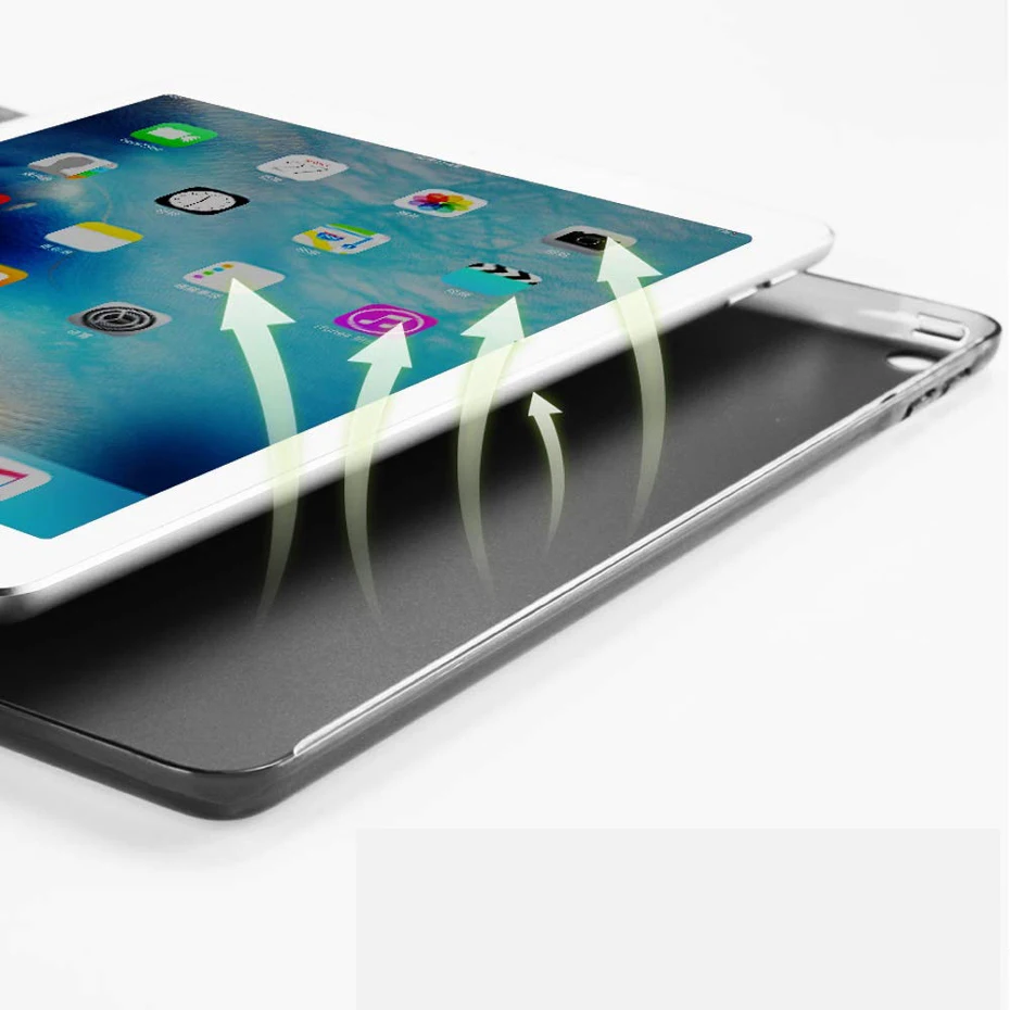 Чехол QIJUN для Apple iPad 10 2 дюйма 2019 Чехлы ipad 7 го поколения A2200 A2198 задняя крышка из