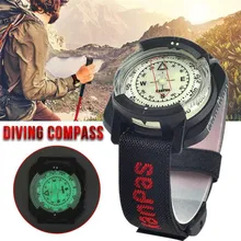 Плавание легкий на запястье наружная навигация водонепроницаемый дайвинг подводное плавание водный спорт профессиональный 60 м/19760 м/197 футов