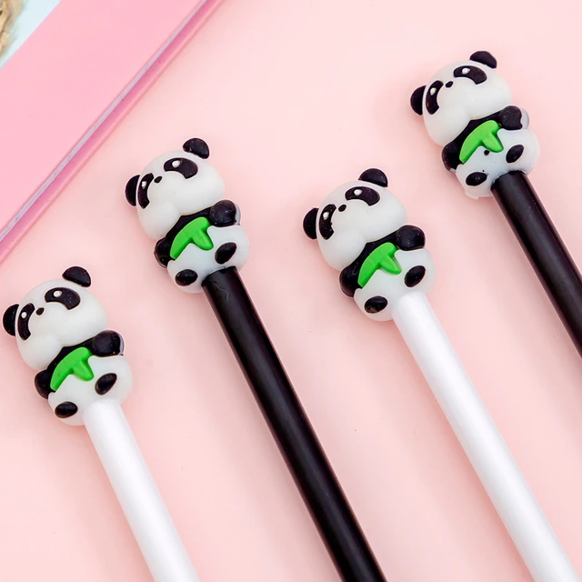 Stylos à bille amusants de bureau, ensemble de stylos de travail amusants à  encre noire, papeterie scolaire de bureau 5 pièces - AliExpress