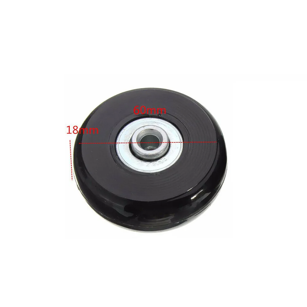 4pcs Solid Silent Durable Mute Flexible Practical Screw Travel With Repair Tool Accessories Replacement Roller Luggage Wheel