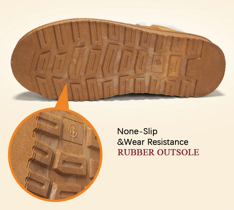 men women winter warm work boots with plush fur casual lightweight ankle boots waterproof anti-skid outdoor sneakers sports shoes couple unisex plus size shoes (6)