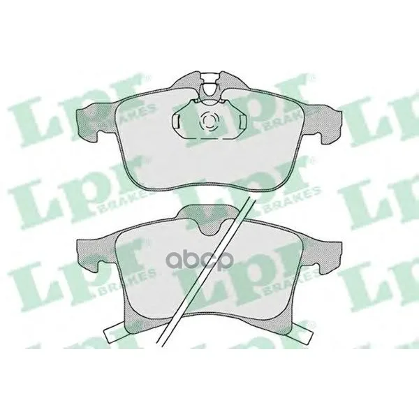 Колодки Тормозные Opel Astra G/H/Zafira A Передние Lpr 05p1197 Lpr арт. 05P1197