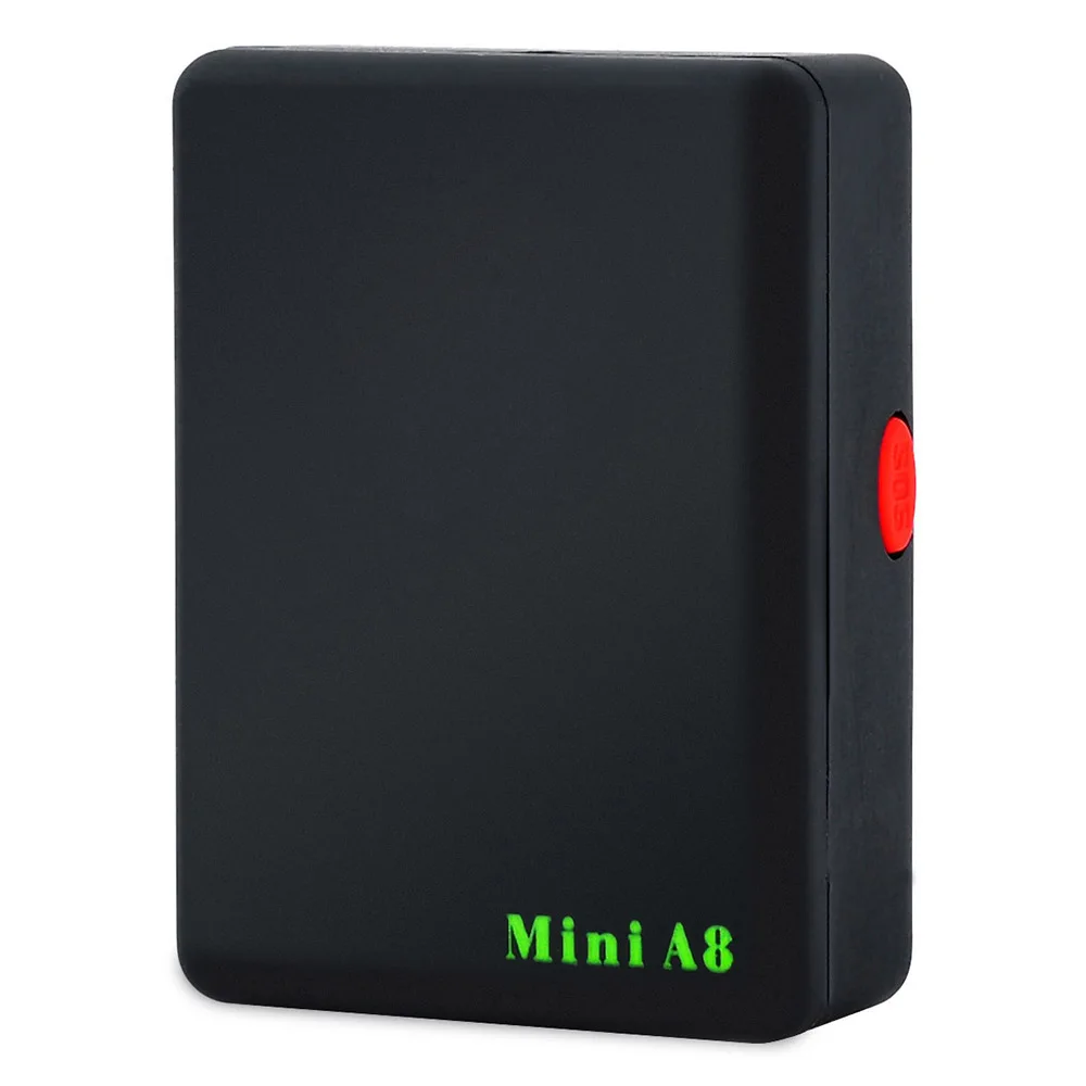 

Global Locator Real Time Car Kids Mini A8 GSM/GPRS/GPS Tracker Tracking Car GSM Tracker With SOS Button