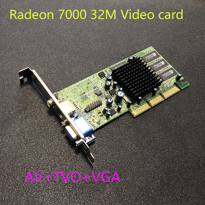 Видеокарта Sapphire ATI Radeon 7000 32M DDR VGA/TVO/AV AGP R7000 | Компьютеры и офис
