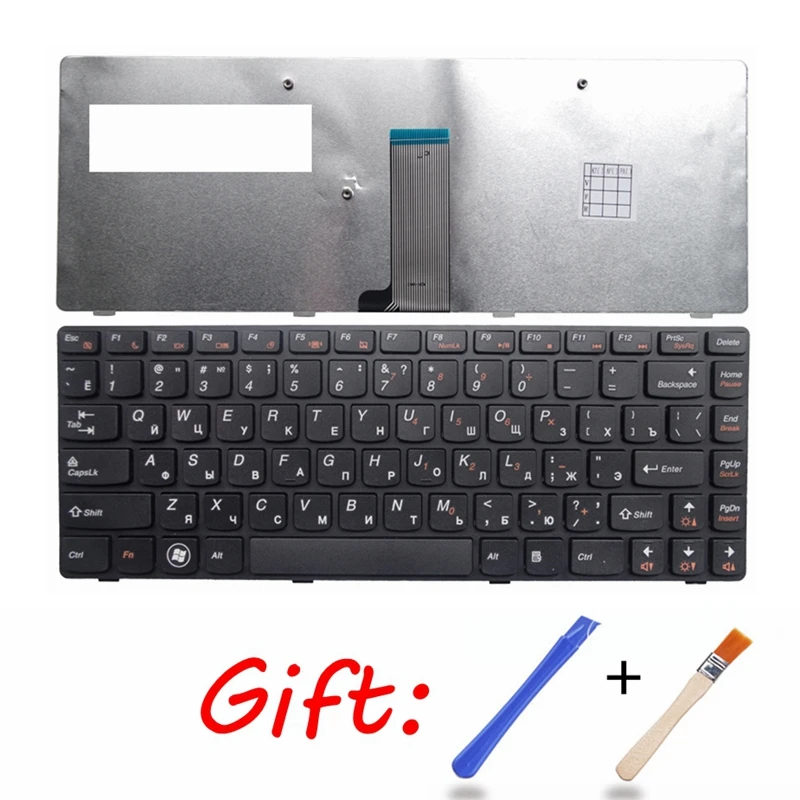 RU черная новая клавиатура для ноутбука LENOVO G400AT G400AM G405S Z410 g410 FLEX14A s410p FLEX14g 14D G405 G405A