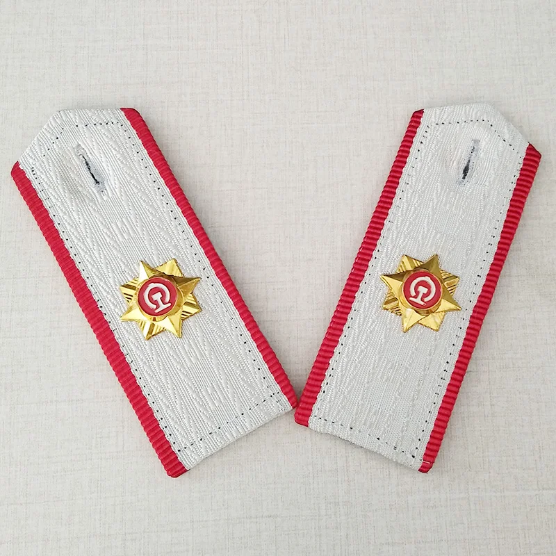 Железнодорожные костюмы Epaulette высокоскоростной поезд дирижер Рубашки равномерное приспособление для бейджа Косплей куртки пилота epaulette