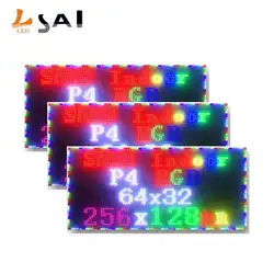 Raspag p4 módulo de matriz de led para interiores, painel de led rgb 2121 de 4mm