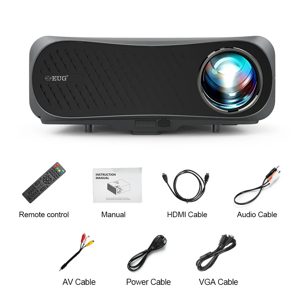 CAIWEI Home Projector Video Led Miracast Android System Miracast Home Theater Freeshipping Beamer Movie Projector For Phone 