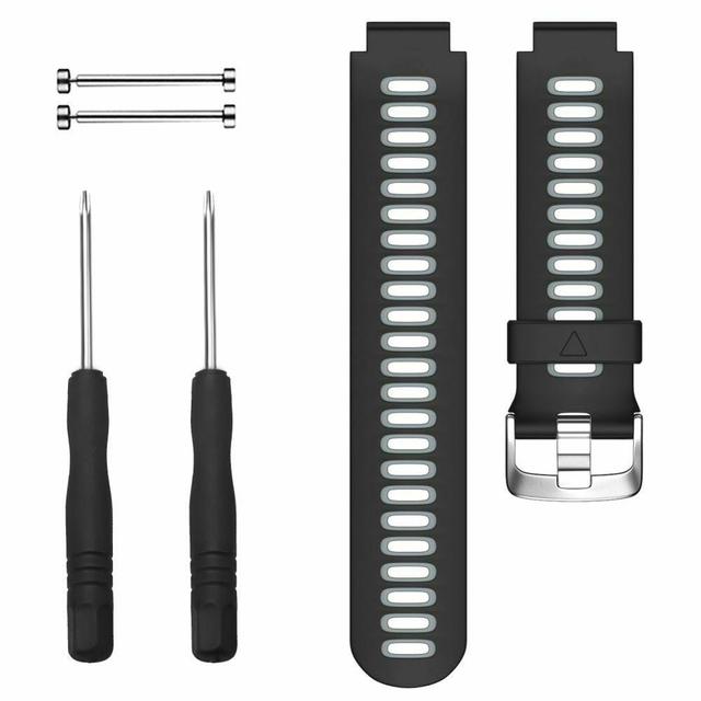 Strap For Garmin Forerunner 735XT 735/220/230/235/620/630 Smart Watch Band Double Color Forerunner 235 Correa Wristband