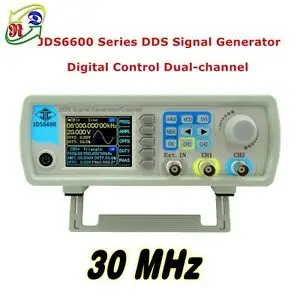 2," TFT lcd JDS6600 30 МГц 2CH произвольный генератор сигналов-волн импульсный сигнал