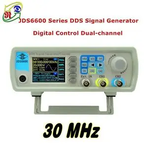 2,4 "TFT lcd JDS6600 30 МГц 2CH произвольный генератор сигналов-волн импульсный сигнал