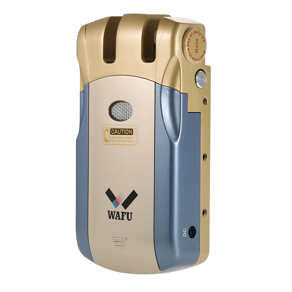 WAFU HF-018W WiFi умный замок с дистанционным управлением Домашняя безопасность Простая установка электронный замок Невидимый БЕСКЛЮЧЕВОЙ умный дверной замок