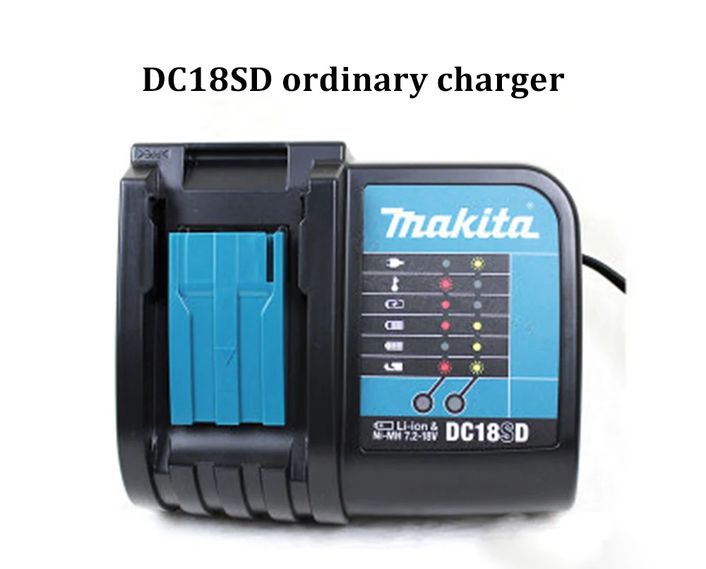 Япония Makita 18 В литиевая батарея BL1830/40/50B зарядка электроинструмент аксессуары батарея BL1815N заряд дисплей